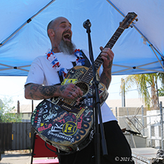 Nick Oliveri of Death Acoustic @ Doll Hut 6-27-21